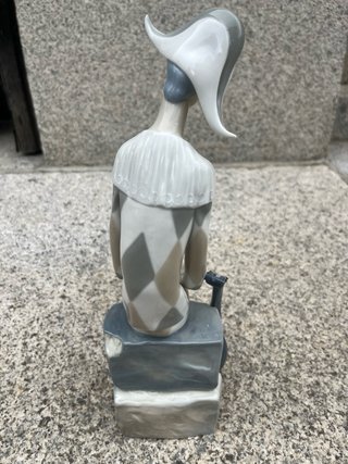Figura Lladró Arlequín. Años 70.