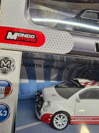 Lote 3 Coches Fiat 500 1/43 Mondo Motors