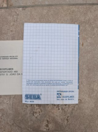 Ecco The Dolphin - Sega Master System
