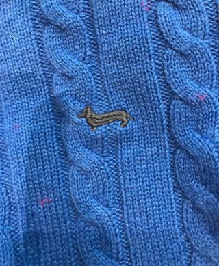 Jersey de ochos azul