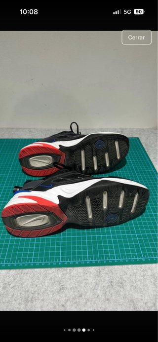 Nike M2K Tekno Talla 40 Negro/Azul/Rojo