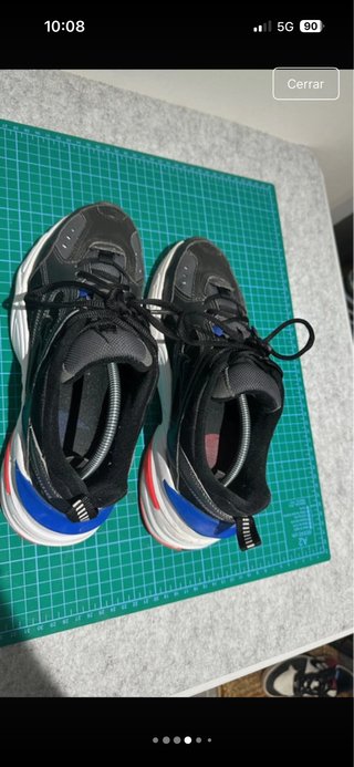 Nike M2K Tekno Talla 40 Negro/Azul/Rojo