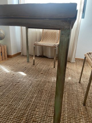 Mesa comedor madera hecha a mano