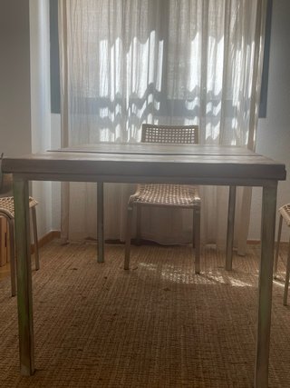 Mesa comedor madera hecha a mano
