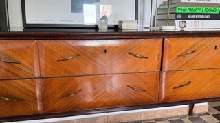 Cómoda Vintage Madera y Metal