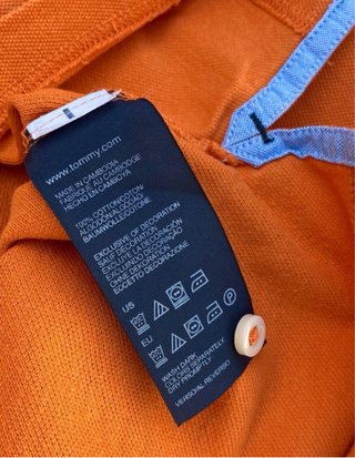 Polo Tommy Hilfiger Naranja