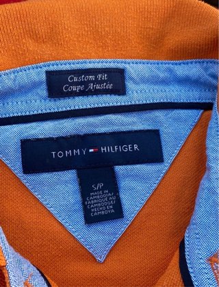 Polo Tommy Hilfiger Naranja