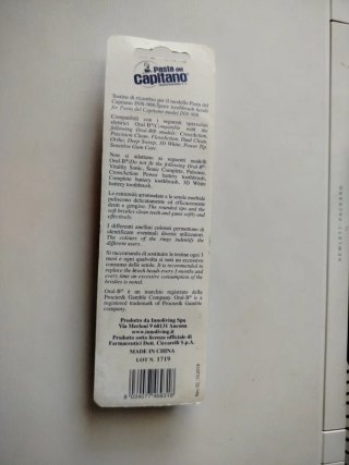 Testine ricambio compatibili Oral B
