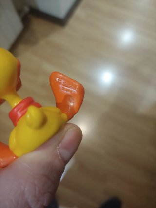 Figura PVC pato Alfred J. Cuak
