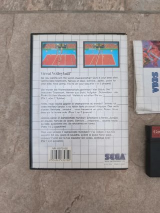 Great Volleyball - Sega Master System