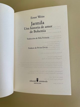 Jarmila una historia de amor de Bohemia