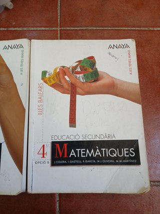 Fisica i quimica i matematicas 4eso