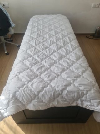 Cama nido extensible madera y tela