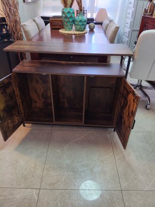 Mueble Entrada/TV Madera y Metal