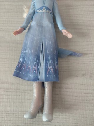 Muñeca Elsa Frozen Vestido Azul