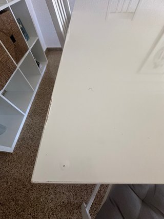 Mesa Comedor + 4 Sillas IKEA Blanca