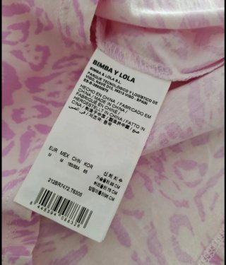 Camiseta Bimba y Lola Estampada T.M