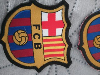 Lote 5 Escudos FCB (Fútbol Club Barcelona)
