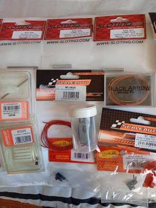 Kit Recambios Scalextric a estrenar