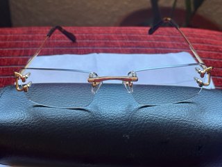 Gafas Cartier Doradas y Marrones