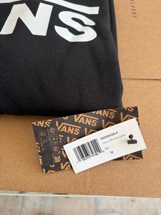Sudadera Vans Negra Talla M