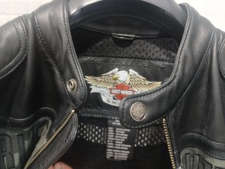 Chaqueta Harley-Davidson Negra Camuflaje