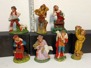 Pastori presepe cartapesta - 25 euro cad.