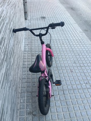 Bicicleta Infantil Monty 12 Rosa