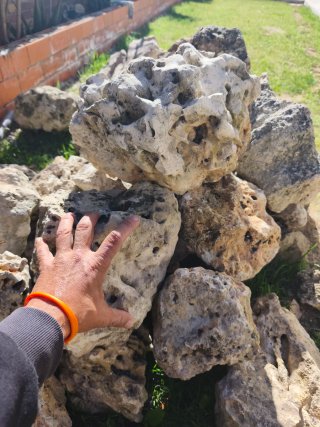 Rocalla para jardín y patio