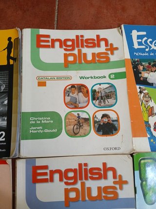 Libros ingles y 1 frances varios