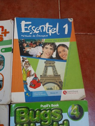 Libros ingles y 1 frances varios