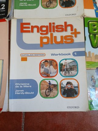 Libros ingles y 1 frances varios