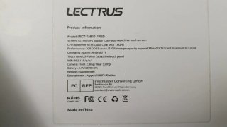 Tablet Lectrus Blanca