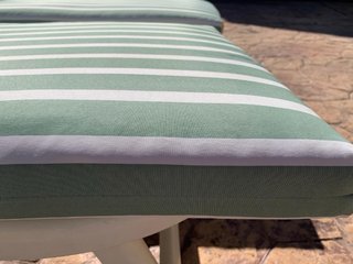 3 Hamacas de Exterior con Cojines (Impecables)