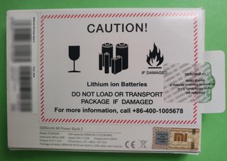 Batería externa de 5000 mAh y funda antigolpe