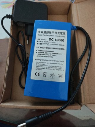 Batería Recargable Li-ion DC 12680
