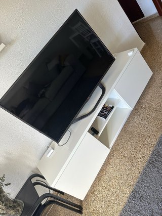 Mueble TV blanco