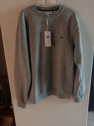 Jersey Lacoste Gris Talla L