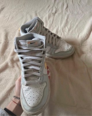 Nike Dunk High Grigio Bianco Giallo 39