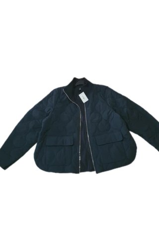 Chaqueta acolchada negra