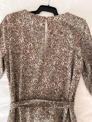 Vestido H&M animal print Talla 36