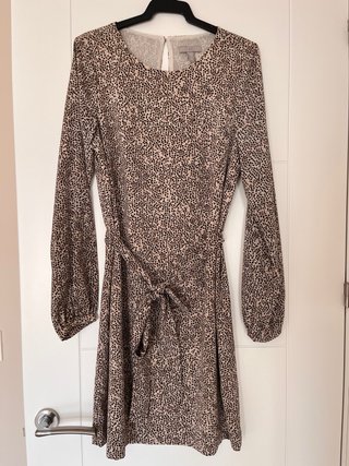 Vestido H&M animal print Talla 36