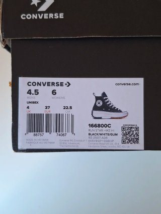 Zapatillas Converse Negras Plataforma