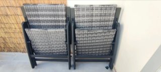 Conjunto 2 Sillas TeckTake Plegables