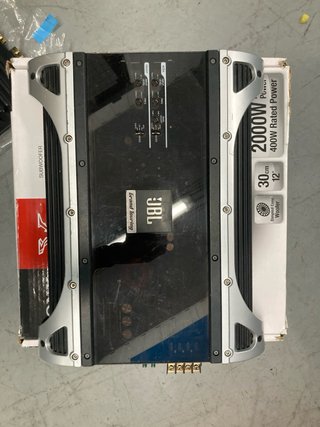 Sony XS-GTR121L Subwoofer 2000W 12 y los 2 ampli