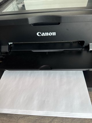 Impresora Canon  ,falla . Los cartuchos son nuevos