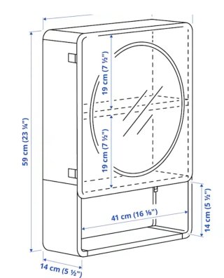 Mueble botiquín/baño.  ARGDA. DEL REY o VALDILECHA