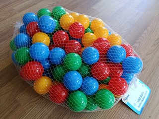 PISCINA BEBÉ RUGUIES + 100 BOLAS