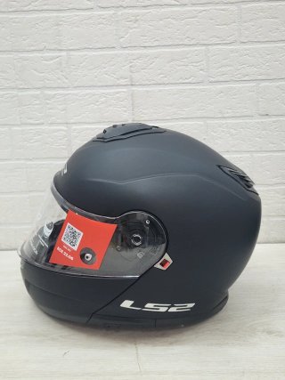 Casco Moto Modular LS2 Strobe II Negro Mate XL