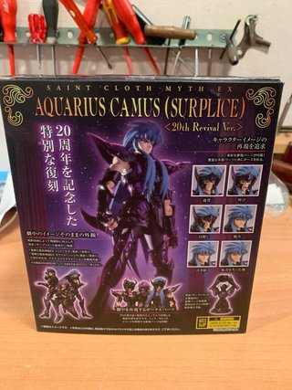 Saint Seiya Camus Acuario Figura